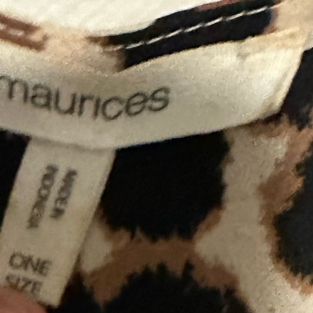 Maurices Leopard Print Kimono - Picture 3 of 4
